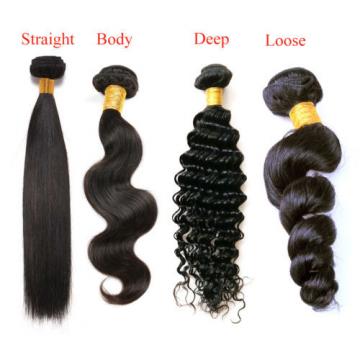 Brazilian hair bundles Virgin Human Hair Extensions Weave Thick Weft