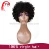 Fashion And Classic Cheap Short Curly full lace Human Hair Wigs For Black Women