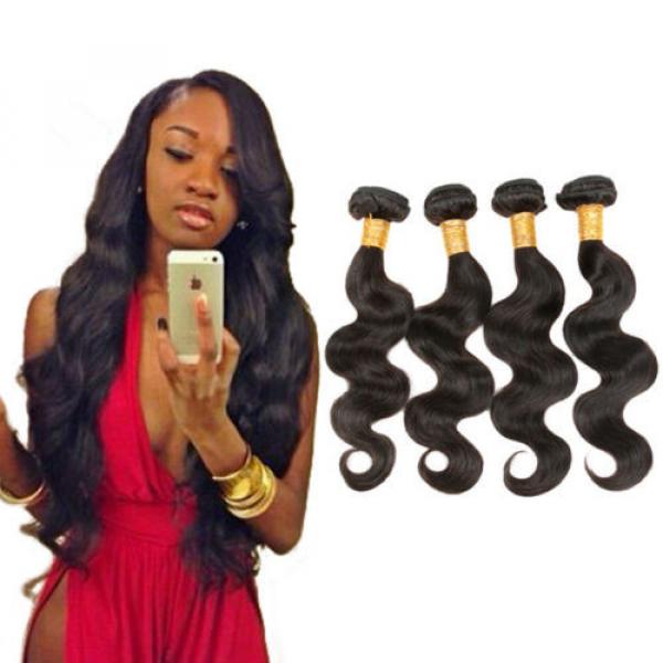 Brazilian Virgin Hair Human Hair Body Wave 4pcs Virgin Hair Wholesale Alimice 7A #1 image