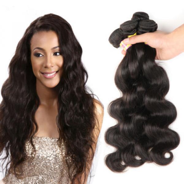 Brazilian Virgin Hair Human Hair Body Wave 4pcs Virgin Hair Wholesale Alimice 7A #2 image