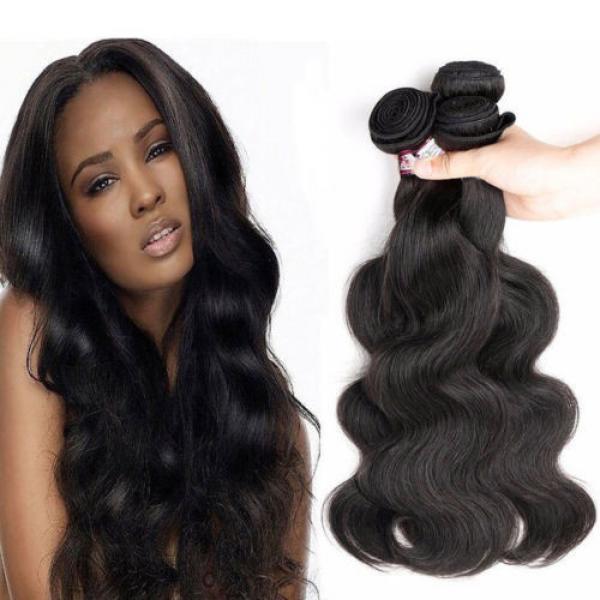 Brazilian Virgin Hair Human Hair Body Wave 4pcs Virgin Hair Wholesale Alimice 7A #3 image