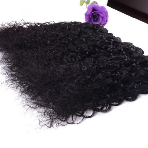 3 Bundles 150g Unprocessed Virgin Peruvian natural wave Human Hair Extension #2 image