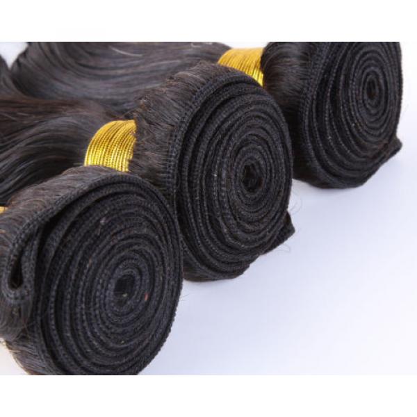 3 Bundles Unprocessed Peruvian Virgin Body Wave Hair Extensions Weaves 150G All #2 image