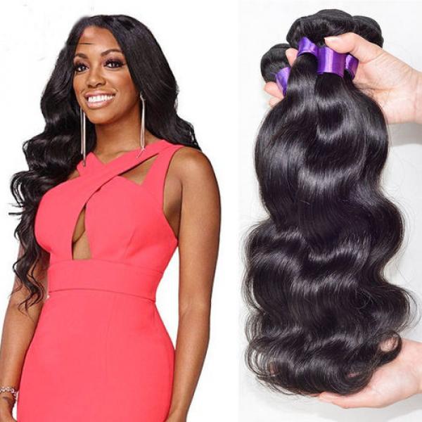 8A Peruvian Virgin Human Hair 4 THICKER Bundles Body Wave Virgin Hair #1 image